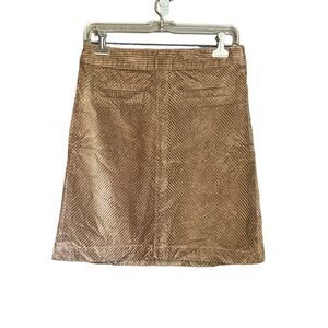 NWT! Talbots brown corduroy skirt. Size 4P
